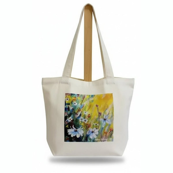 Art Tote Bags - Betty Schriver Art - Painted Door on Main