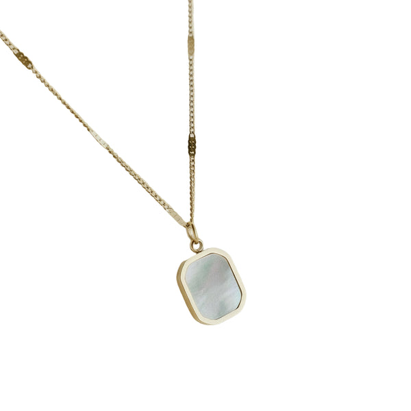 Aurelia Necklace - Petit Gold - Painted Door on Main