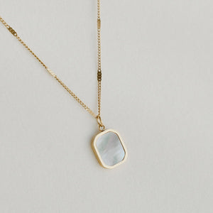 Aurelia Necklace - Petit Gold - Painted Door on Main