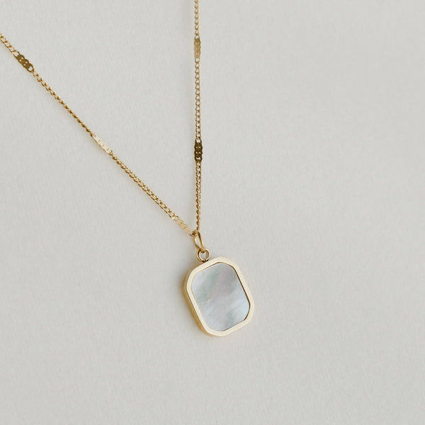 Aurelia Necklace - Petit Gold - Painted Door on Main