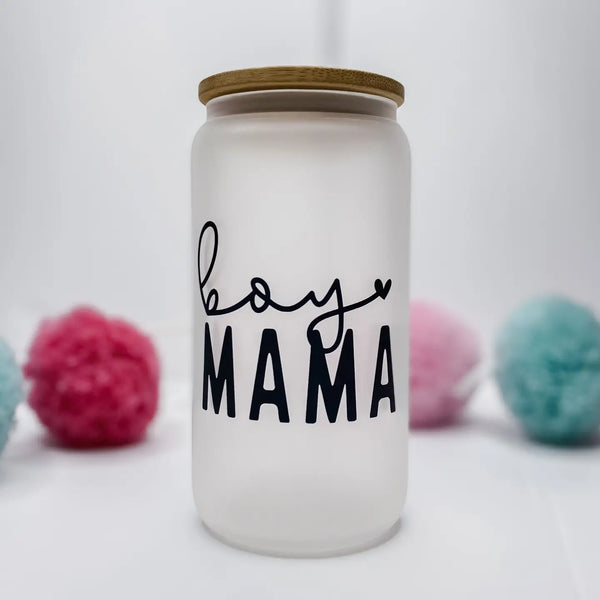 867-01 Glass Can Tumblers - Brides & Babes