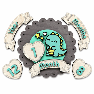 Baby Milestone Markers - Painted Door on Main