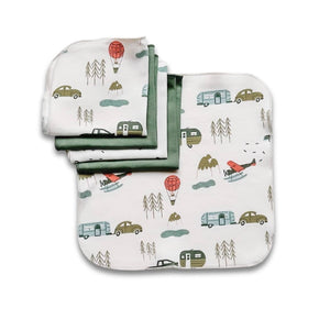 Bamboo Baby Washcloths (Pack of 5) - Painted Door on Main