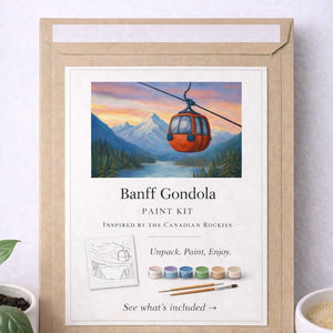 Banff Gondola Deluxe Paint Kit - Painted Door on Main