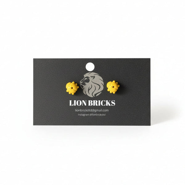 Basic Studs - Lion Bricks - Painted Door on Main