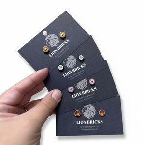 Basic Studs - Lion Bricks - Painted Door on Main