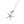 Beachy Rhodium Pearl Starfish Charm Necklace - Painted Door on Main