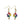 Beaded Flower Earrings Beaumont Queer Youth - Painted Door on Main