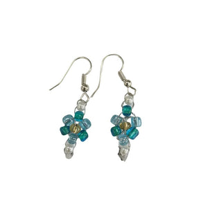 Beaded Flower Earrings Beaumont Queer Youth - Painted Door on Main