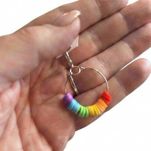 Beaded Pride Keychain Charms - Youth Spotlight Uppkar Grewal - Painted Door on Main