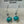 Beads + Sterling Silver Earring - Painted Door on Main