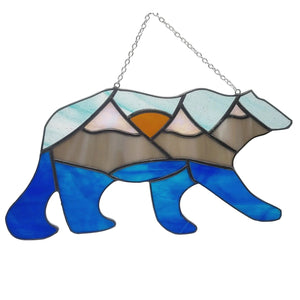 Bear Mountain - A Touch Of Glass - Painted Door on Main