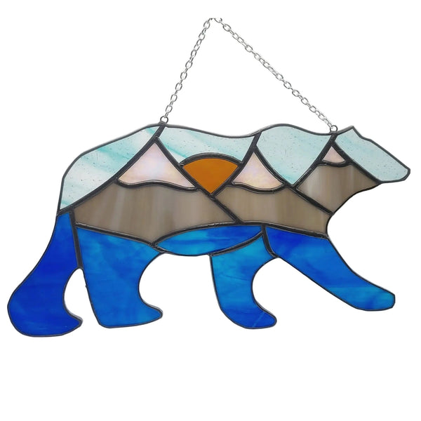 Bear Mountain - A Touch Of Glass - Painted Door on Main