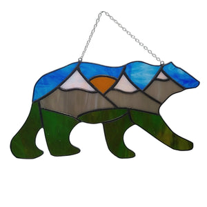 Bear Mountain - A Touch Of Glass - Painted Door on Main