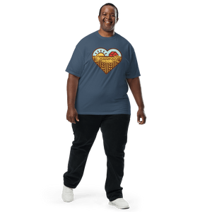 Beaumont Heart T-Shirt - Sweet Bean Art - Painted Door on Main
