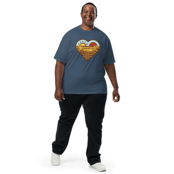 Beaumont Heart T-Shirt - Sweet Bean Art - Painted Door on Main