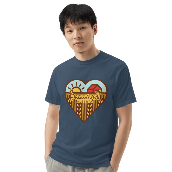 Beaumont Heart T-Shirt - Sweet Bean Art - Painted Door on Main