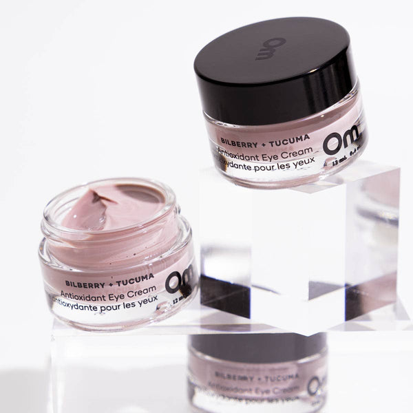 Bilberry + Tucuma Antioxidant Eye Cream - Om Organics Skincare - Painted Door on Main