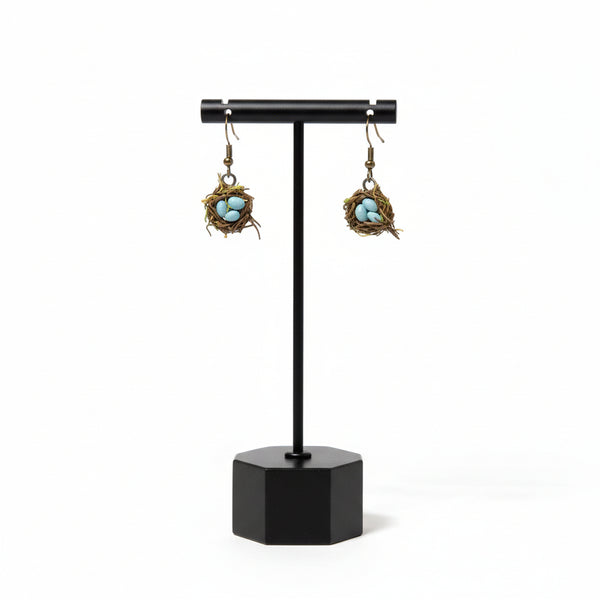 Bird Nest Earrings - Kid in a Candy Shop - Painted Door on Main