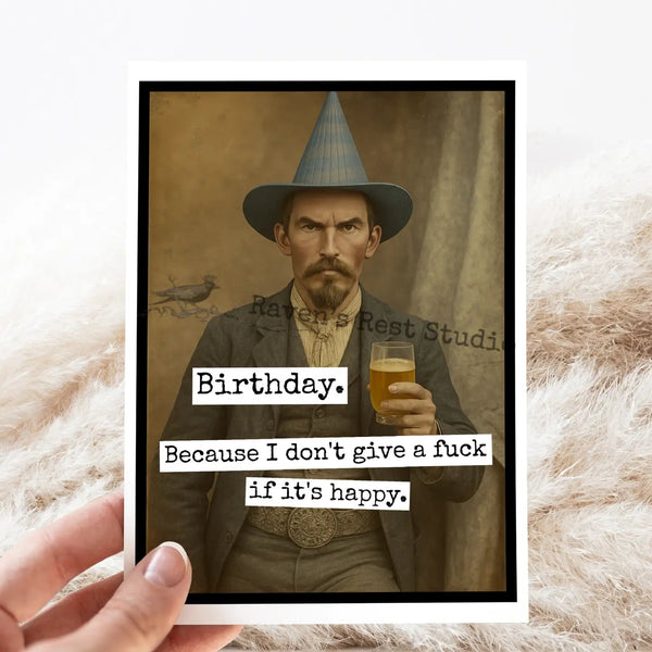 Birthday Cards - Raven's Rest Studio - Painted Door on Main