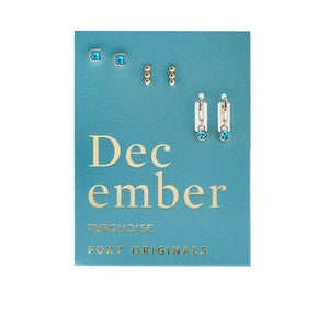 Birthstone Earring Set - Foxy Originals - Painted Door on Main