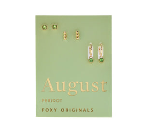 Birthstone Earring Set - Foxy Originals - Painted Door on Main