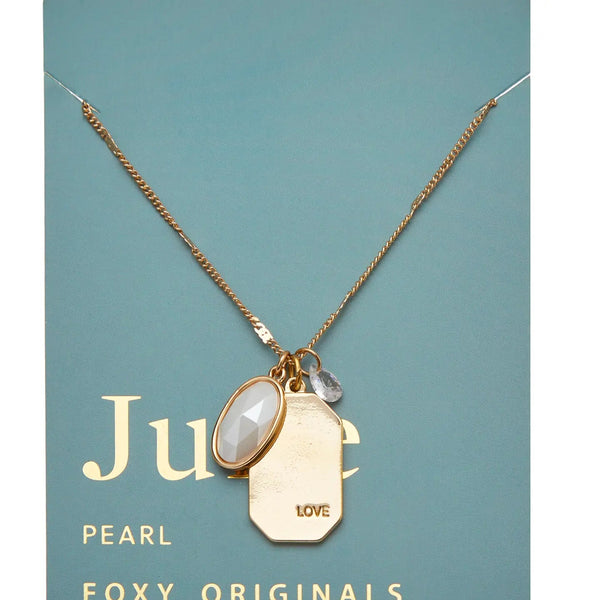 Birthstone Necklace - Foxy Originals - Painted Door on Main