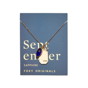 Birthstone Necklace - Foxy Originals - Painted Door on Main
