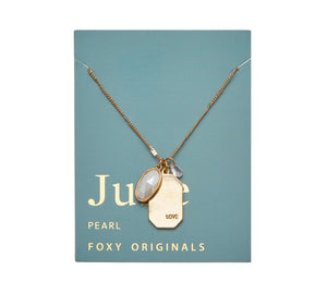 Birthstone Necklace - Foxy Originals - Painted Door on Main