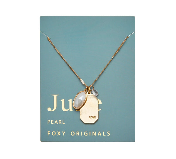 Birthstone Necklace - Foxy Originals - Painted Door on Main