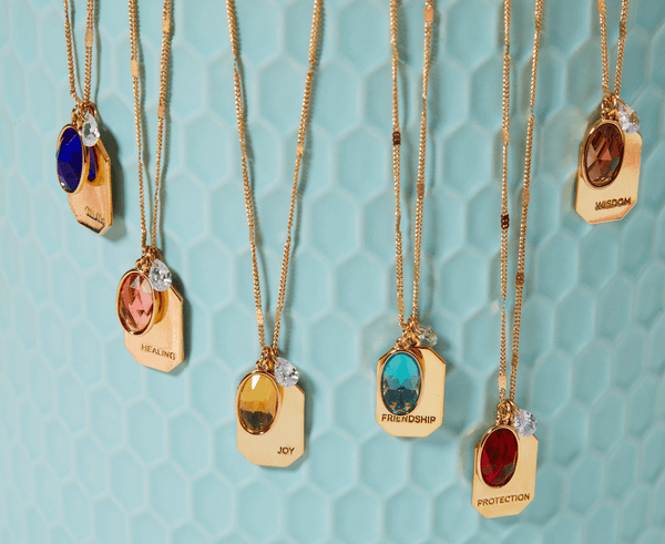 Birthstone Necklace - Foxy Originals - Painted Door on Main