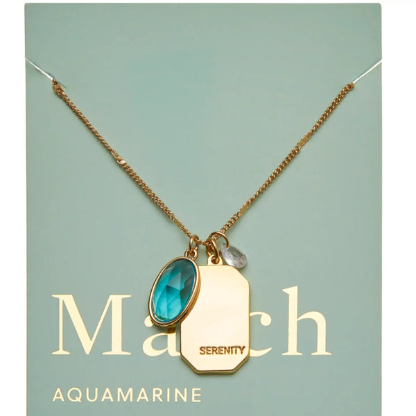 Birthstone Necklace - Foxy Originals - Painted Door on Main