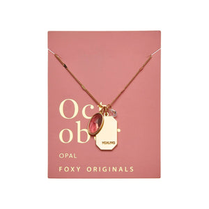 Birthstone Necklace - Foxy Originals - Painted Door on Main