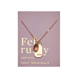 Birthstone Necklace - Foxy Originals - Painted Door on Main