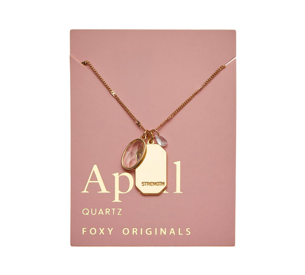 Birthstone Necklace - Foxy Originals - Painted Door on Main