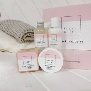Black Raspberry Gift Set - The Fresh Wife Soap Company - Painted Door on Main