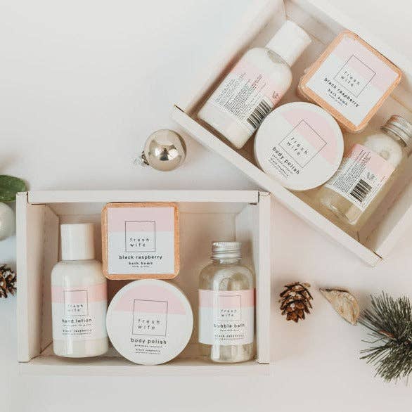 Black Raspberry Gift Set - The Fresh Wife Soap Company - Painted Door on Main