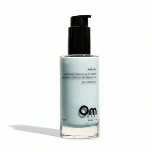 Blue Azul Soothing Cleansing Emulsion - Om Organics Skincare - Painted Door on Main