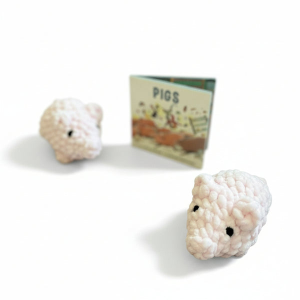 Book Buddies - Willing Hands Crochet - Painted Door on Main