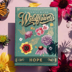 Butterfly Wildflowers (Hope) - Floriography Seed Packet - Painted Door on Main