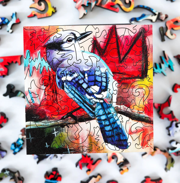 'Canadian Wildlife' Flight - StumpCraft - Painted Door on Main