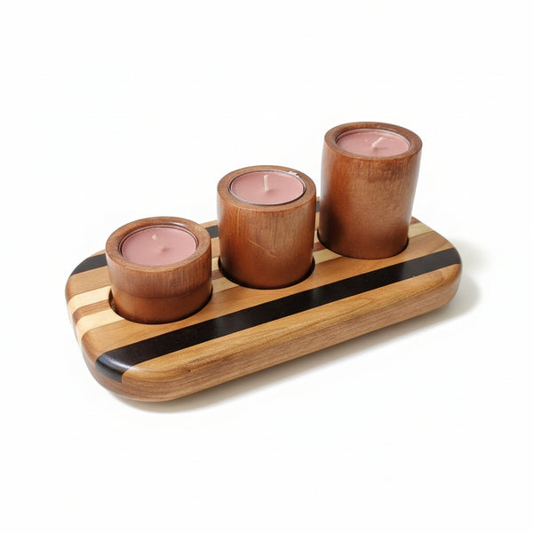 Candle Holders - Larry Collicutt - Painted Door on Main