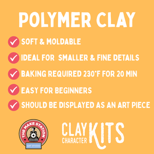 Capybara Polymer Clay Kit - The Make Station - Painted Door on Main