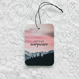 Car Air Fresheners - My Cheeky Darling Shop - Painted Door on Main