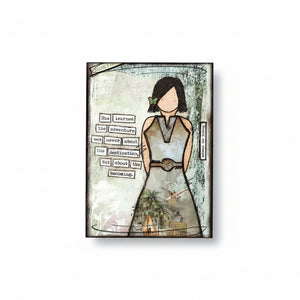 She Art Cards - Fearless hART - Painted Door on Main