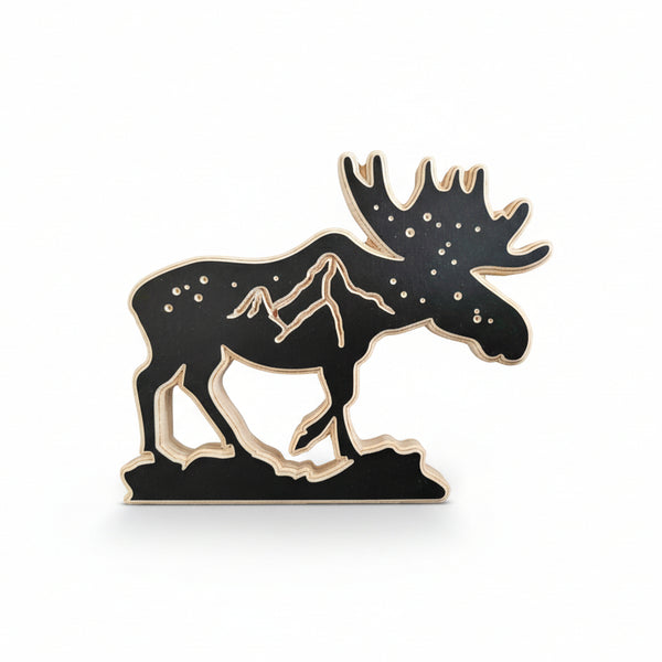 Carved Animal Art (Minis) - KWoodCarve - Painted Door on Main