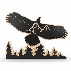 Carved Animal Art (Minis) - KWoodCarve - Painted Door on Main