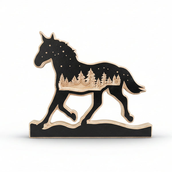 Carved Animal Art (Minis) - KWoodCarve - Painted Door on Main