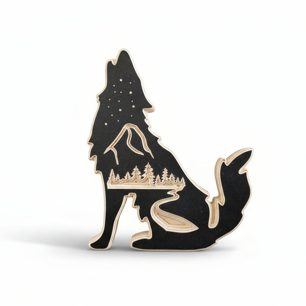 Carved Animal Art (Minis) - KWoodCarve - Painted Door on Main