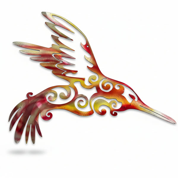 Celtic Humming Bird - Just art by Mark - Painted Door on Main